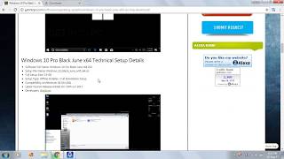 Windows 10 Pro black 64bit ISO 2017 full crack [upl. by Ledniahs]