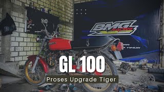 Bongkar GL 100 Original Upgrade STD Tiger [upl. by Kaleena858]