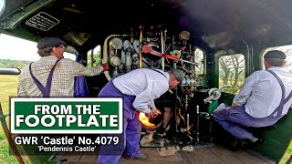 From The Footplate GWR 4079 Pendennis Castle  Churnet Valley Railway Trailer [upl. by Cherye]