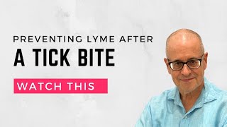 Preventing Lyme disease after a tick bite [upl. by Attesor]