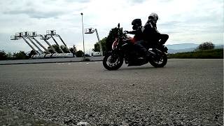 Formation passerelle moto A Moto école Genevey Isère 11052017 [upl. by Steddman]