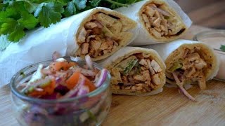 How to make shawarma at home [upl. by Nnaylrebmik]