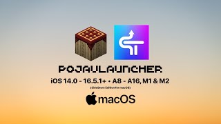 Minecraft Java on iOS SideStore macOS  PojavLauncher  Tutorial  v51  2023 [upl. by Eeleak559]