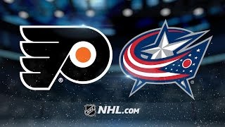 Blue Jackets edge Flyers in shootout 32 [upl. by Nobie440]