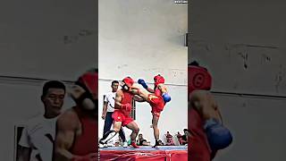 Wushu Sanda fight 🔥 shorts wushu youtubeshorts [upl. by Elvina]