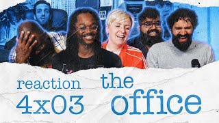 The Office  4x3 Dunder Mifflin Infinity Part 1  Group Reaction [upl. by Nosila693]