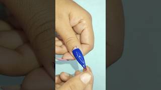 Striping tutorial nailart 💅 shorts youtubeshorts easynailart viralshorts [upl. by Yeh]