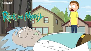 Rick and Morty  S7E6 Cold Open Rickfending Your Mort  adult swim [upl. by Irroc]