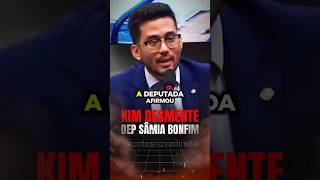 kimkataguiri DESTRÓI MENTIRA DE DEPUTADA DO PSOL cortesmbl direita video shortsfeed forapt [upl. by Chien319]