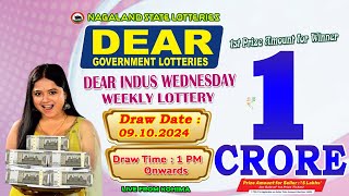 LOTTERY SAMBAD DEAR 1 PM 09102024 NAGALAND LOTTERY LIVE DEAR LOTTERY LIVE LOTTERY SAMBAD [upl. by Tireb287]