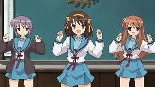 Suzumiya Haruhi Ending Special Version bluray HD [upl. by Oenire]