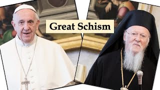 The Great Schism Division between Catholic and Eastern Orthodox Churches [upl. by Kelwen886]