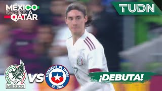 ¡DEBUTA Marcelo se ESTRENA con el Tricolor mayor  México 21 Chile  Amistoso Internacional  TUDN [upl. by Consalve]