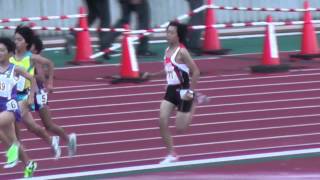 陸上 WomenC 800m 決勝Final ジュニアオリンピック 20131027 [upl. by Saloma]