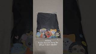 UNBOXING GMMTV Fandom Character Party Box Official TShirt BLACK [upl. by Anita]