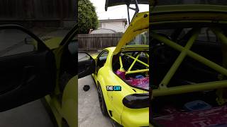 How to install a rollcage in a RX7 [upl. by Nekial429]