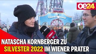 Natascha Kornberger zu Silvester 2022 im Wiener Prater [upl. by Noyad]