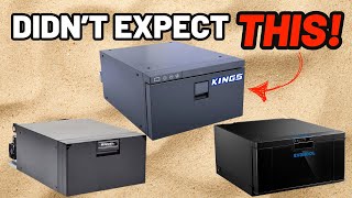 DRAWER FRIDGE COMPARISON  KINGS v ENGEL v EVAKOOL  12v fridge review with surprising results [upl. by Ahcim]