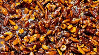 Caramelized Nuts Hazelnuts Pecans Almonds shorts [upl. by Acnalb59]