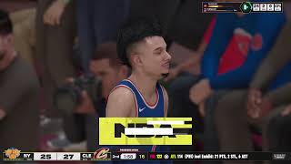 NBA 2K25  MY CAREER YEAR 3 GOAT SCORE 4068202 Rank 15 [upl. by Heymann]