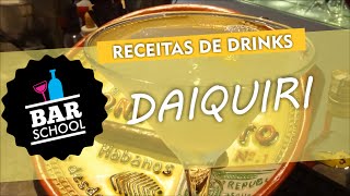 Receitas De Drinks  Daiquiri cocktail [upl. by Flosser]