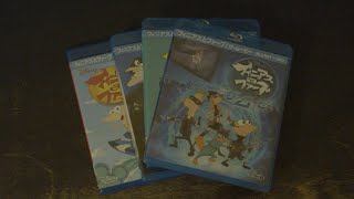 Phineas and Ferb Japanese BluRay Unboxing [upl. by Anircam]