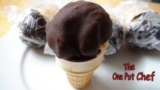 Cinema Choc Top Ice Creams  One Pot Chef [upl. by Griffy]