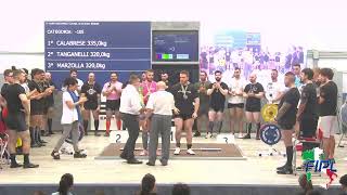 5° GARA NAZIONALE CLASSIC DI STACCO SENIOR MF  Uomini Cat 105 kg [upl. by Uyr61]