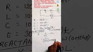 ♎ In an LCR series circuit Find Impedance Peak Current amp Resonant Frequency [upl. by Neely661]