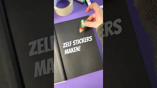 Ik zag een super leuke manier voorbij komen om zelf stickers te maken 🤩 ohuhumarkers diy [upl. by Durkin]