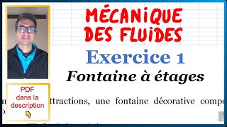 📝PDF  EXO TYPE DS 1  Mécanique des fluides [upl. by Chita]