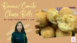 BananaCamote Cheese Balls [upl. by Seton]