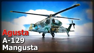 Agusta A129 Mangusta Helicopter 172 scale [upl. by Xenos]