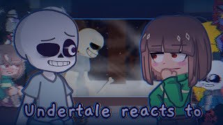 Undertale reacts to Renewed Insanity vs Chara [upl. by Arykat]