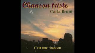 Chanson Triste  Carla Bruni  Lyrics [upl. by Glenna]