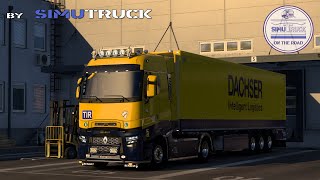 ETS2 150 I TRANSPORTES POR EUROPA I Podgorica MNE  Niksic MNE I RENAULT T 520 cv [upl. by Amilb]