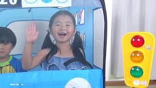 Melody and Ivan Learn Color with Balls and Play with The Tayo Bus Toy [upl. by Arola]