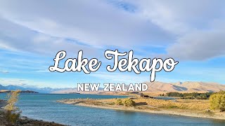 Lake Tekapo  New Zealand  Travel Video [upl. by Ylek]