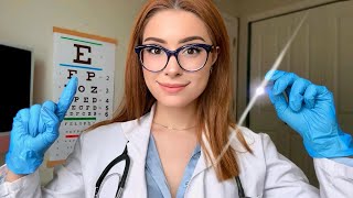 ASMR The Most DETAILED Cranial Nerve Exam Roleplay 👩‍⚕️ Doctor Exam Ear Eye amp Hearing Test [upl. by Dett]