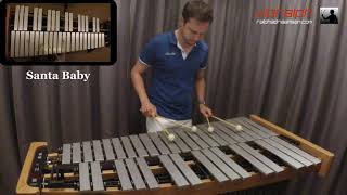 Santa Baby  Christmas songs for vibraphone  Vibralph [upl. by Dietsche]