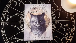 REVIEW  Le Tarot spirituel des chats  Leeza Robertson amp Adam Oehlers [upl. by Graner]