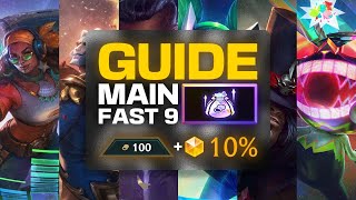 Main Fast 9 Anti Gagal Comp Paling Meta  TFT Set 10 Guide  Teamfight Tactics Indonesia [upl. by Yarg337]