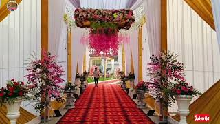 Bobby Flower Decoration  trending wedding bobby flowers decortion party event eventdecor [upl. by Quiteris]