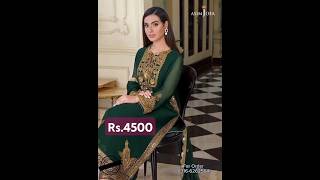 asim Jofa DressFancy dressDressDress to impressbridal dressfancy suit [upl. by Ettenaj]