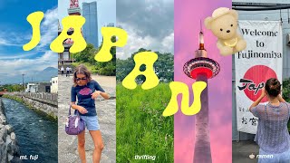 JAPAN VLOG 🇯🇵❤️ insane thrifting mt fuji amp temples [upl. by Hayley]