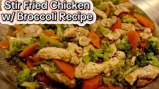 Easy to cook Chicken Broccoli Recipe  sobrang dali lutuin at masarap  Pinoy style Chicken Broccoli [upl. by Leiruh]