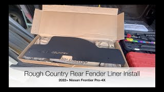 Rough Country Fender Liner Install [upl. by Vander812]