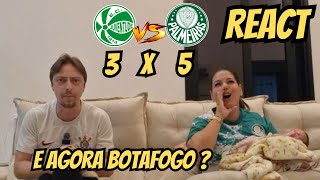 REACT  PALMEIRAS X JUVENTUDE  GOLEOU E ENCOSTOU NO LÍDER [upl. by Anne-Marie184]