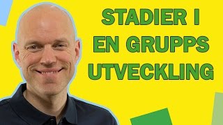 Stadier i en grupps utveckling  gruppdynamik och ledarskap [upl. by Whitney]