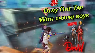 ONLY HEADSHOT💀 WITH CHAPRI BOYS 😂 Free Fire x Tum jo mere ho freefiremontageheadshotaura [upl. by Llerrot469]